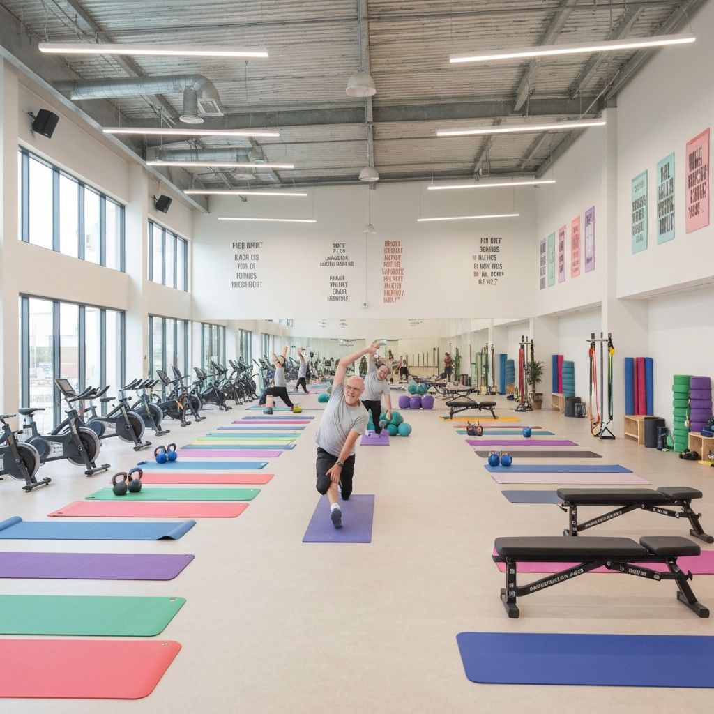 Modern movement studio space